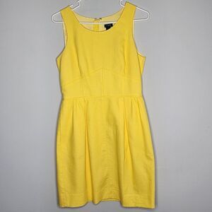 J. Crew Yellow Sleeveless Dress